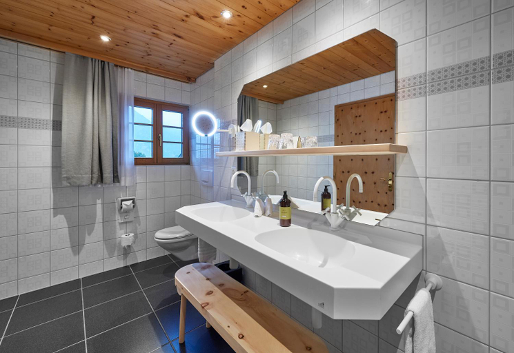 Bathroom 2, Hotel Stoffel - adults only, Plessur