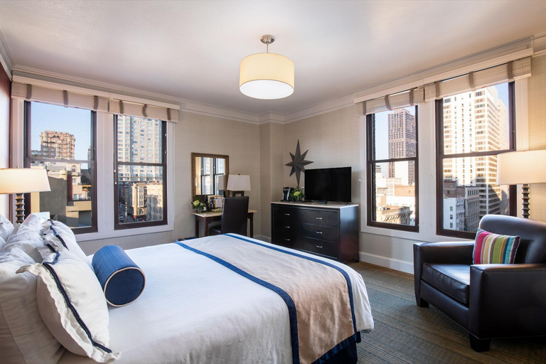 Bedroom 2, Marines' Memorial Club, San Francisco