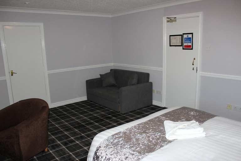 Bedroom, エンジェル・ビュー・ホテル, Gateshead