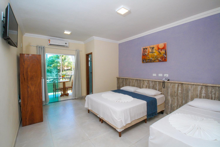 Bedroom 4, Areia do Atlantico Hotel, Santa Cruz Cabrália