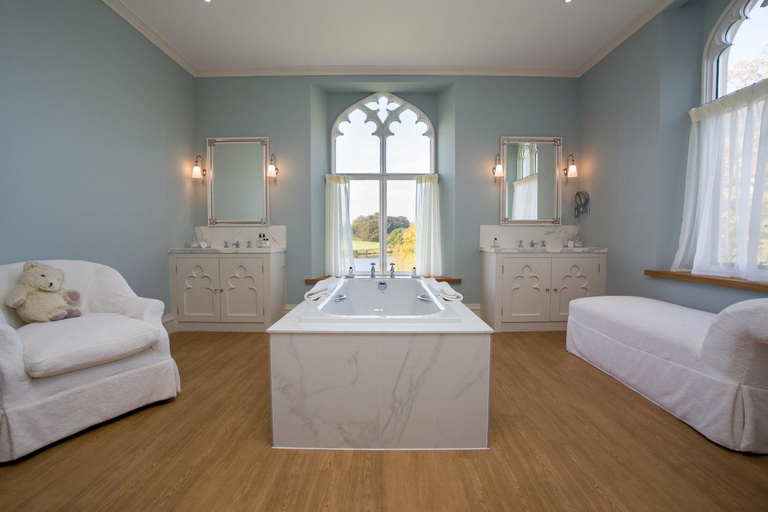 Bedroom 2, The North Wing - Combermere Abbey, Cheshire East