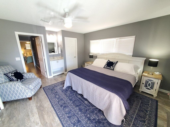 Bedroom 3, Ocean Villas 6 2 Bedroom Condo by RedAwning, Saint Johns