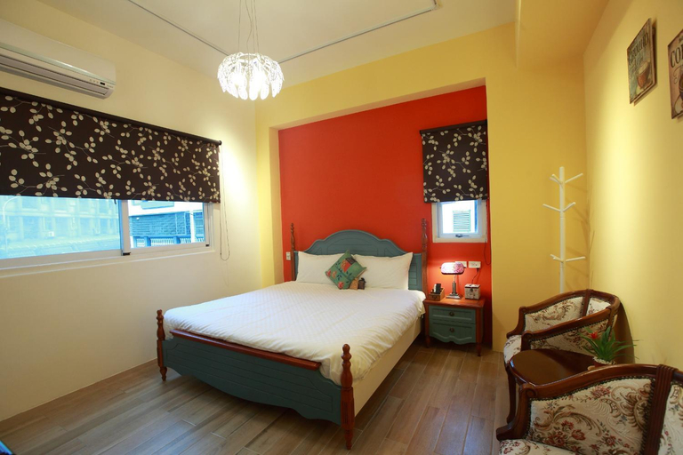 Bedroom, Leveeside House, Hualien