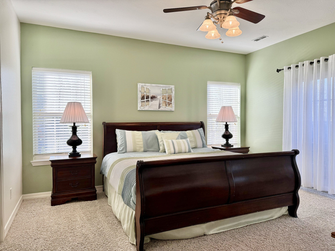 Bedroom 3, Upper level Condo A-7 with Large Private Balcony by RedAwning, Taney