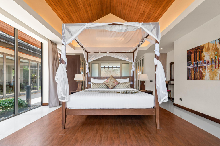 Bedroom 1, Baan Leelawadee | 4BR Bophut Beachfront Villa , Ko Samui