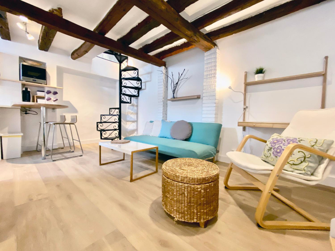 Bedroom 2, Gran Via Attic - In the city center, Madrid