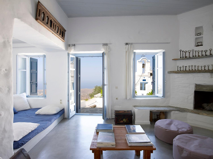 Bedroom, Villa Lefkothea with Sea View & Private Pool - 250m2 in Ioulida, Kea (Tzia), South Aegean