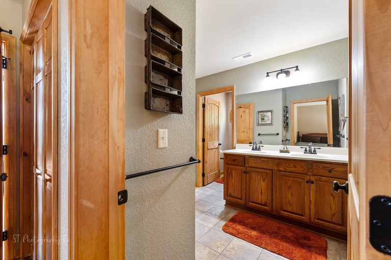 Bathroom 3, Kim's Cove Motorcycle-Friendly Cabin features Game Room by RedAwning, Sevier