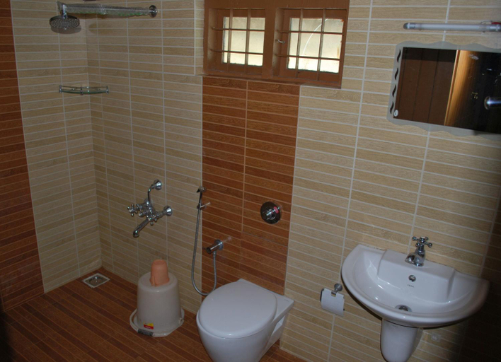 Bathroom 3, NATURE CASTLE -Traditional villa,Vattavada, Idukki