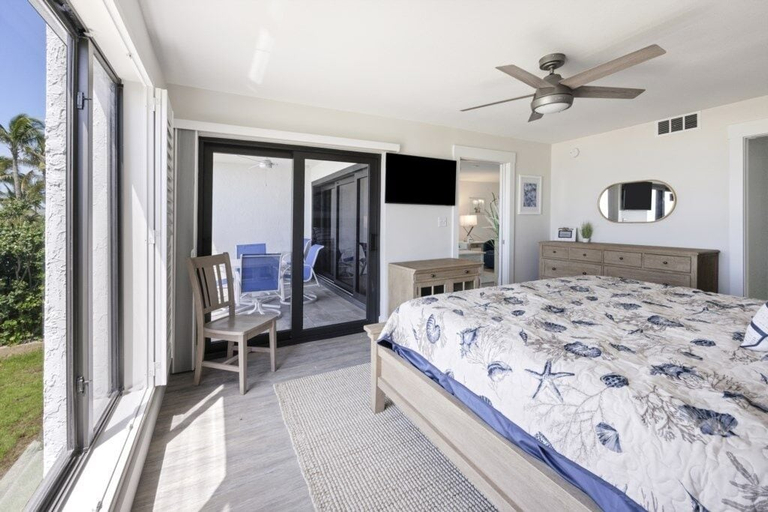 Bedroom 3, Pelicans Roost 203 2 Bedroom Condo by RedAwning, Lee