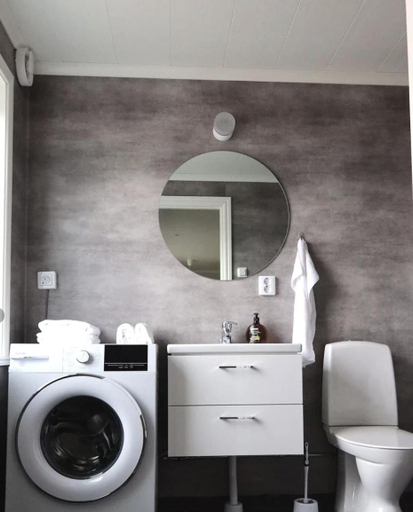 Bathroom, Asbergbo Vandrarhem, Bollnäs