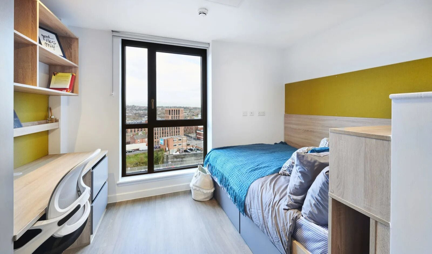 Bedroom 2, For Students Only Nottingham, Nottingham