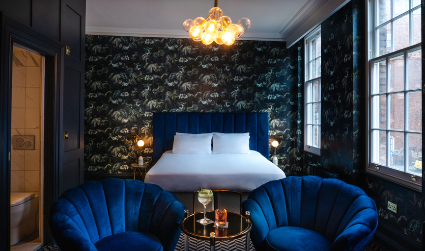 Bedroom 2, Lock & Key Hotel, Sefton