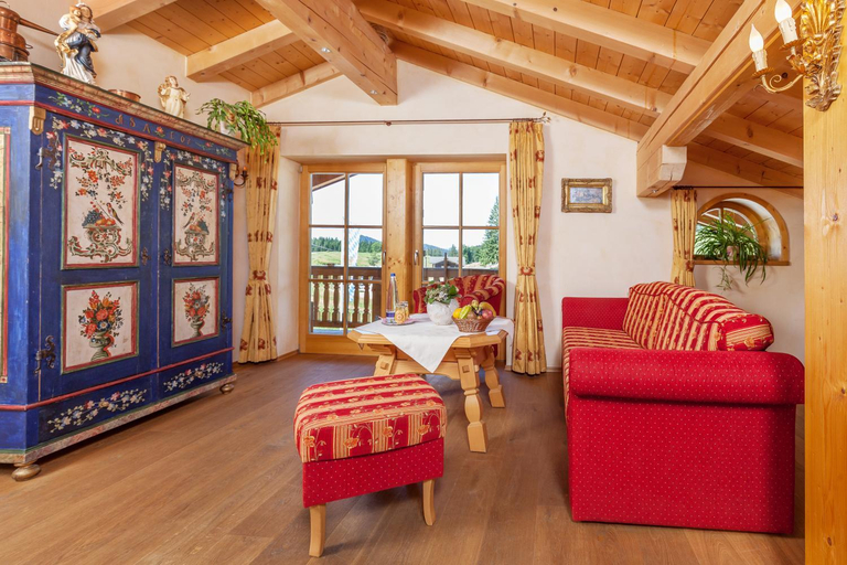 Bedroom 2, Winklmoos SonnenAlm, Traunstein
