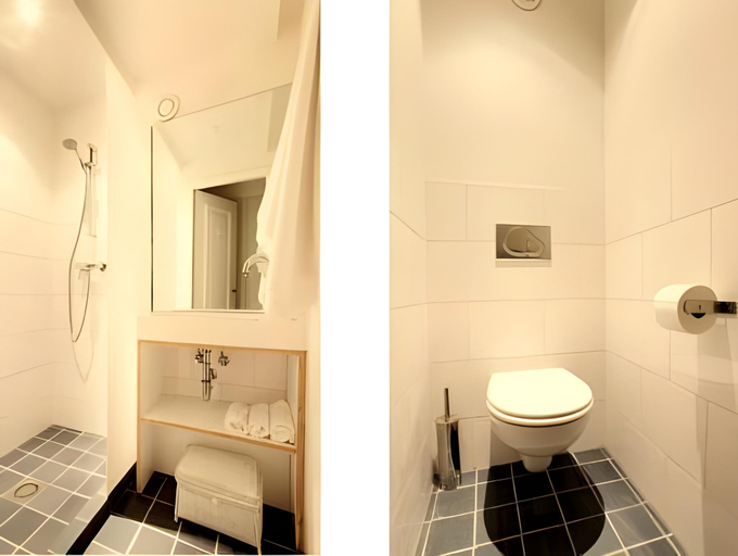 Bathroom 2, Dahli's Sleep Boutique, Amsterdam