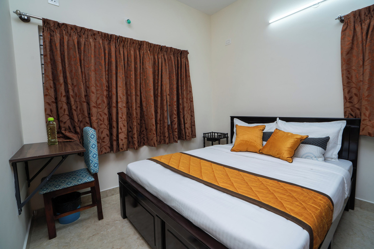 Bedroom 2, Om Residency JP Nagar, Bangalore