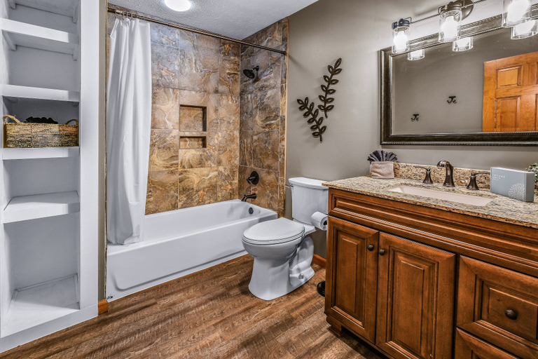 Bathroom 4, Pure & Simple 3 Bedroom Cabin by RedAwning, Sevier