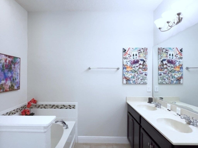 Bathroom 4, Luxury 5d Spa Gm Pool Hm Solterra Resort-5165ac 5 Bedroom Home by RedAwning, Polk