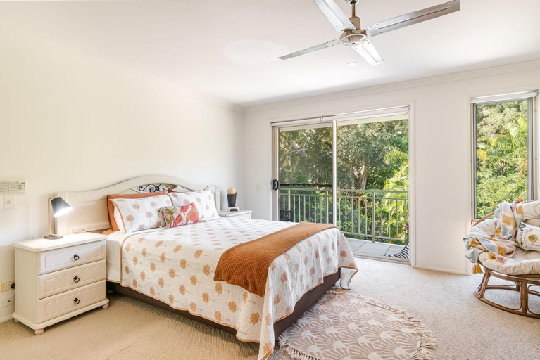 Bedroom 4, Beach Escape - River Views, Clarence Valley- Coast