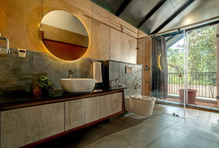Bathroom 3, Crystal Kuruva Nature Resort & Spa , Wayanad