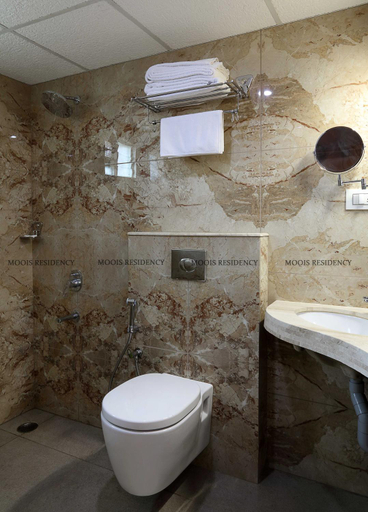 Bathroom, Moois Residency, Bangalore