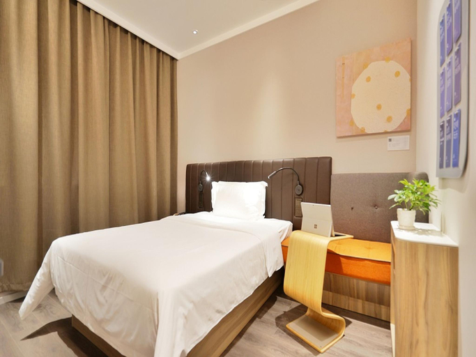Bedroom 2, Hanting Premium Hotel Shanghai Xizang Nan Road, Shanghai