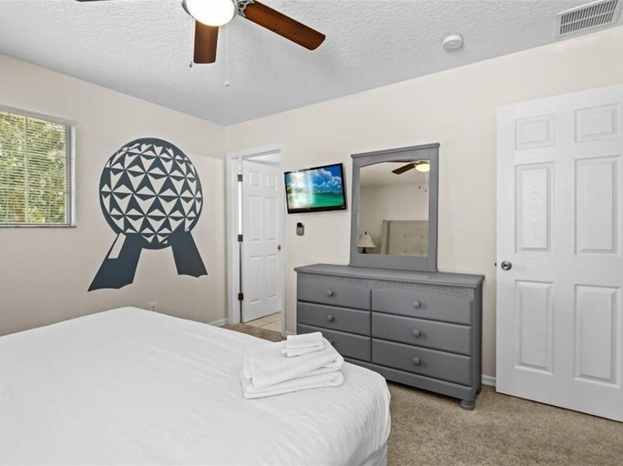 Bedroom 2, UniquelyÂ yourz 8 Bedroom Home by RedAwning, Osceola