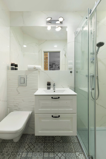 Bathroom 3, Elite Apartments Stare Domki Premium, Gdańsk City