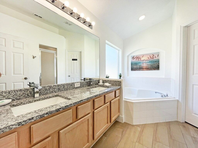 Bathroom 3, Sunshine Villa 5 Bedroom Villa by RedAwning, Osceola