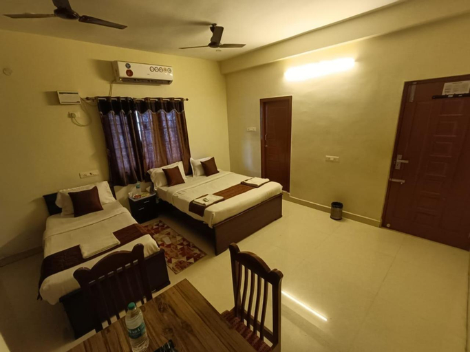 Bedroom 3, Hotel BlueSky Ramapuram, Thiruvallur