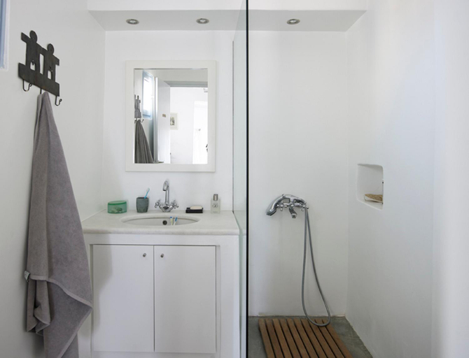 Bathroom 4, Villa Lefkothea with Sea View & Private Pool - 250m2 in Ioulida, Kea (Tzia), South Aegean