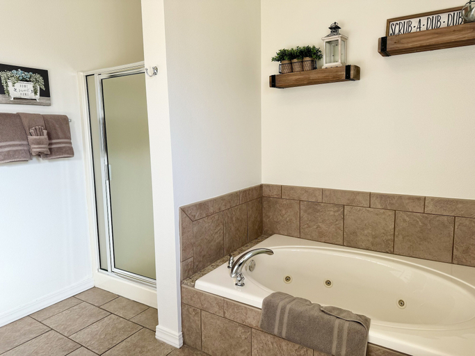 Bathroom 4, Upper level Condo A-7 with Large Private Balcony by RedAwning, Taney