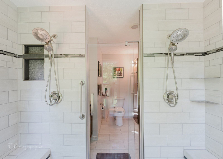 Bathroom 3, The Rose 5 Bedroom Cabin by RedAwning, Sevier