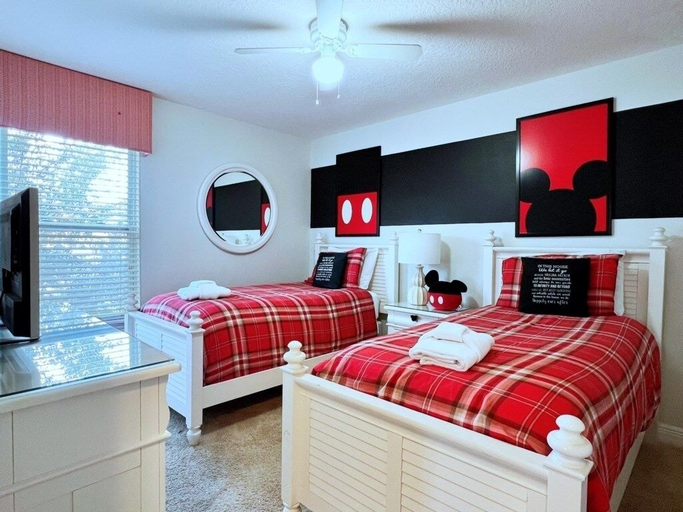 Bedroom 3, Luxury 5d Spa Gm Pool Hm Solterra Resort-5165ac 5 Bedroom Home by RedAwning, Polk