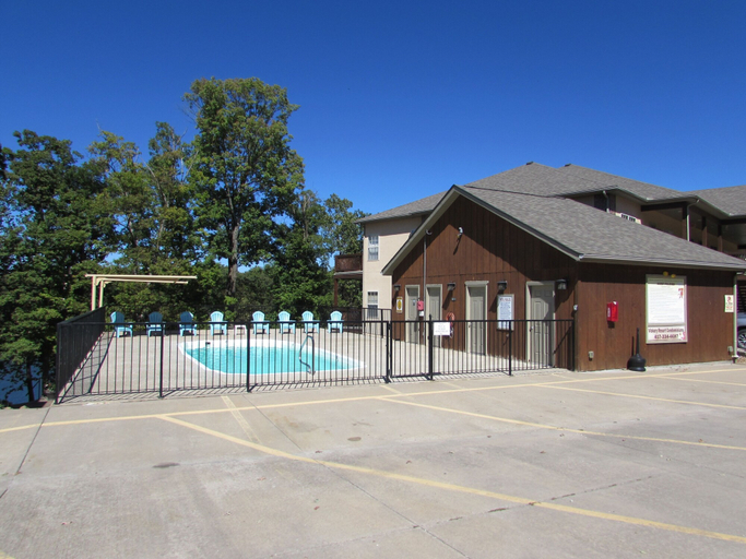 Exterior & Views 2, Lower Level Vacation Condo B-2 with Dock Access by RedAwning, Taney