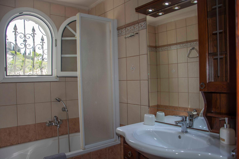 Bathroom, Emmy Villa Paleokastritsa, Ionian Islands
