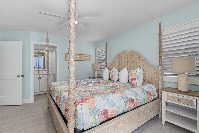 Bedroom 3, Beach Villas # 306 by RedAwning - 15% off through September 2024, Lee