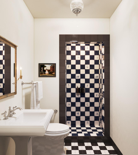 Bathroom 4, Shenandoah Mansions, an Ash Hotel, Richmond