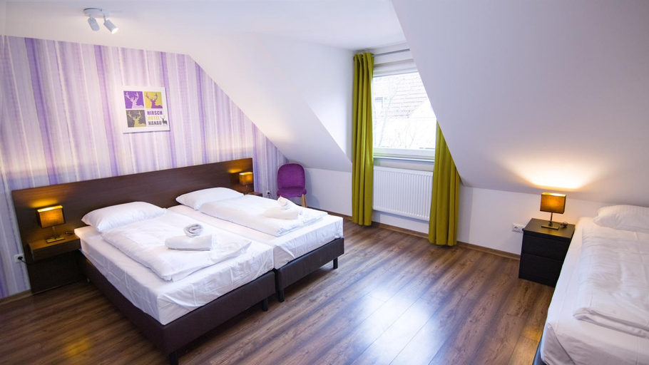 Bedroom 3, Hirsch Hotel Hanau, Main-Kinzig-Kreis