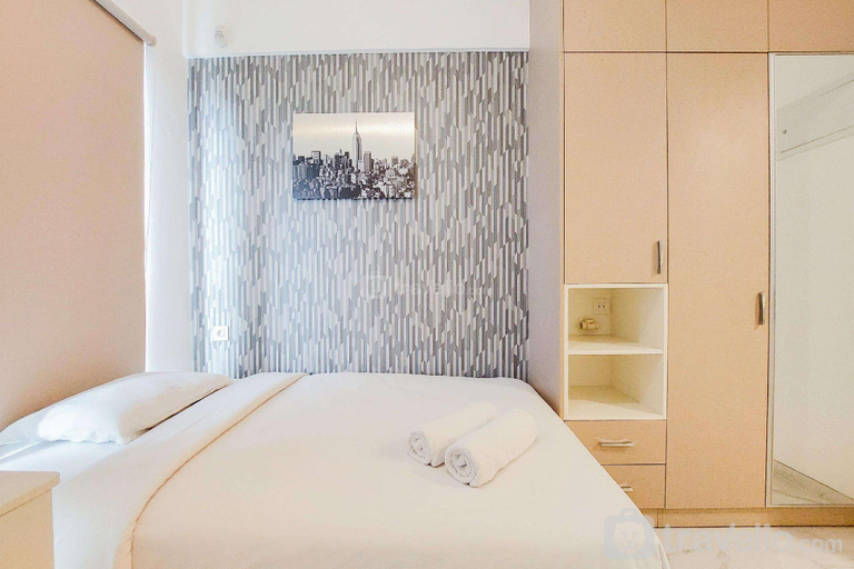 Bedroom, Nice and Simply Studio Sky House BSD By Travelio, Tangerang