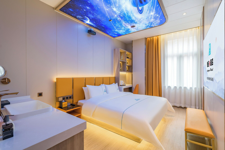Bedroom 2, Dequan Luxury WangJing Hotel, Beijing