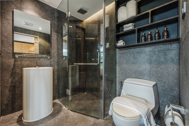 Bathroom 2, City Gate Great facilities 600m to beach, Pulau Phuket