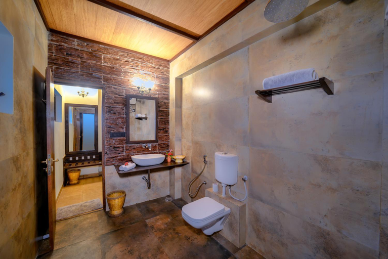 Bathroom 4, Aranyak Resort Kanha, Mandla