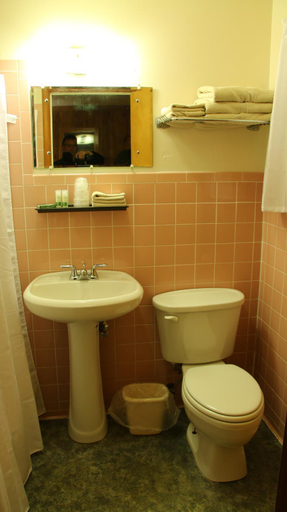 Bathroom 3, Holiday Motel, Schoolcraft