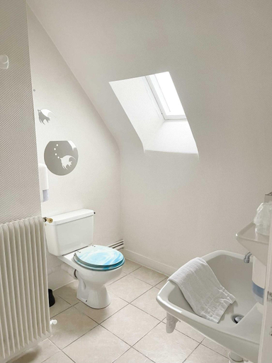 Bathroom 2, Hotel les Alignements, Morbihan