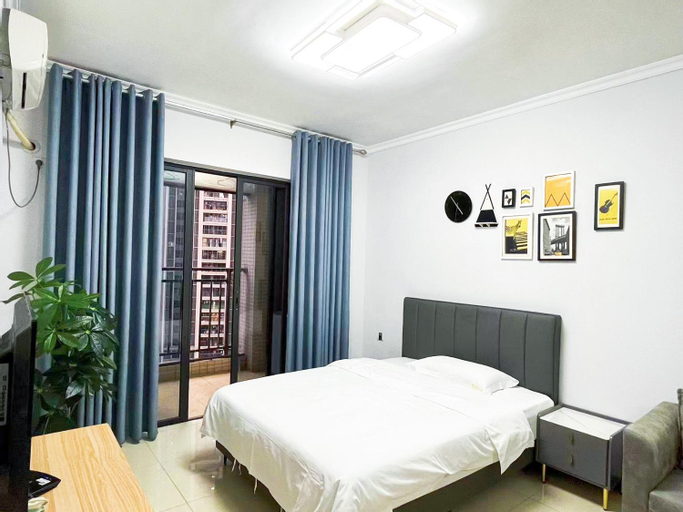 Bedroom 2, Angda Pazhou Apartment - Guangzhou Pazhou International Exhibition Center, Guangzhou