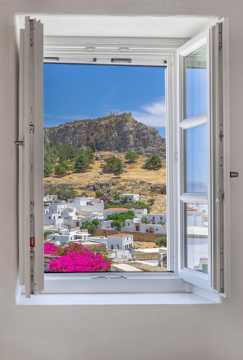 View 2, Peni sol Superior Studios Lindos, South Aegean