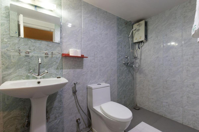 Bathroom, Bouddha Green Hotel , Bagmati