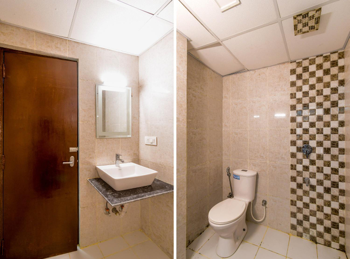 Bathroom 2, Eden Hotel, North 24 Parganas