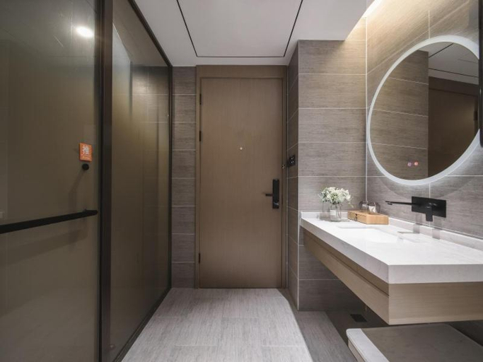 Bedroom 2, GreenTree Eastern Hotel Dezhou Qingyun County Yingcai Road Financial Mansion, Dezhou